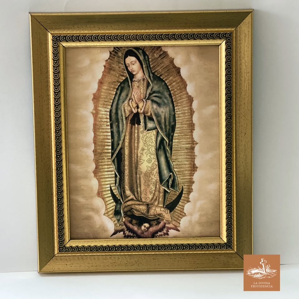 Cuadro de la Virgen de Guadalupe en la Divina Providencia