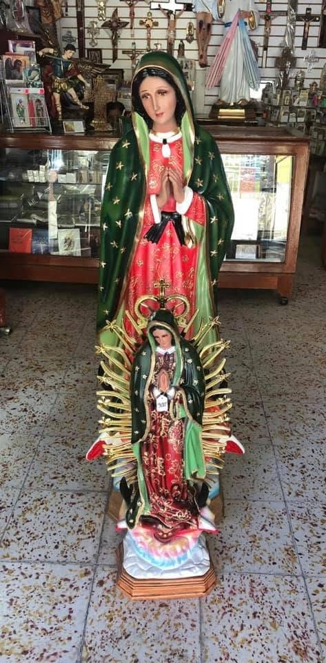 Virgen de Guadalupe varios tamaños en la Divina Providencia de Papantla